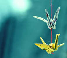 paper cranes